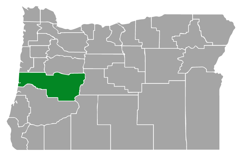 Map of areas serviced